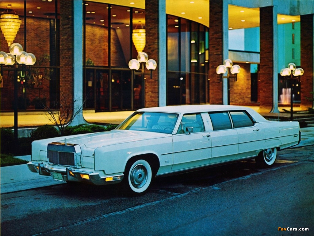 Lincoln Continental Executive Limousine by Moloney 1973 pictures (1024 x 768)