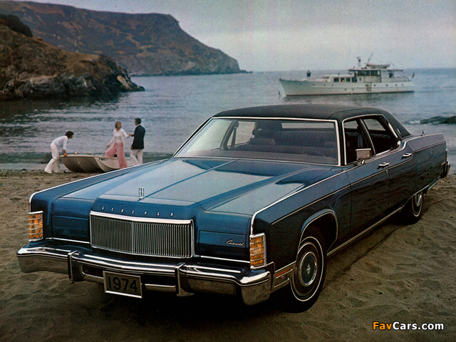 Lincoln Continental Sedan (53A) 1974 images (640 x 480)