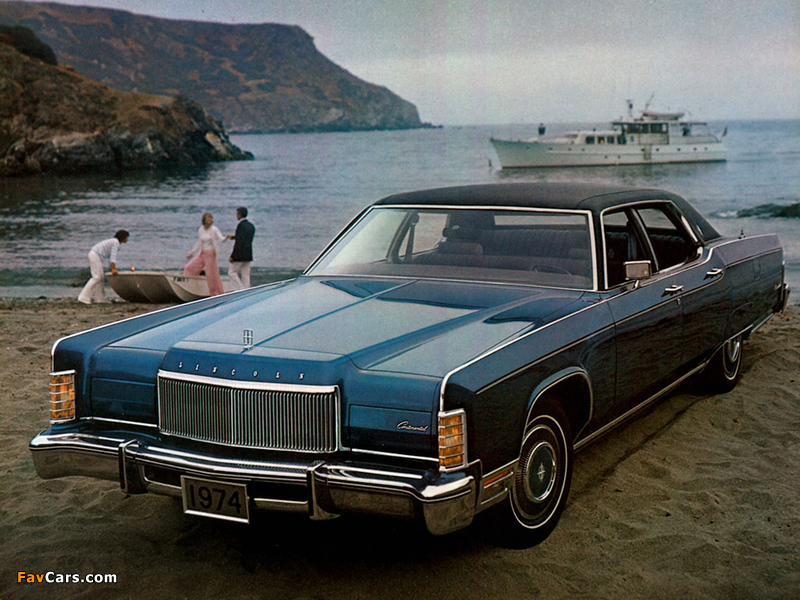 Lincoln Continental Sedan (53A) 1974 images (800 x 600)
