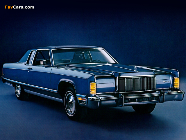 Lincoln Continental Town Coupe 1975 images (640 x 480)