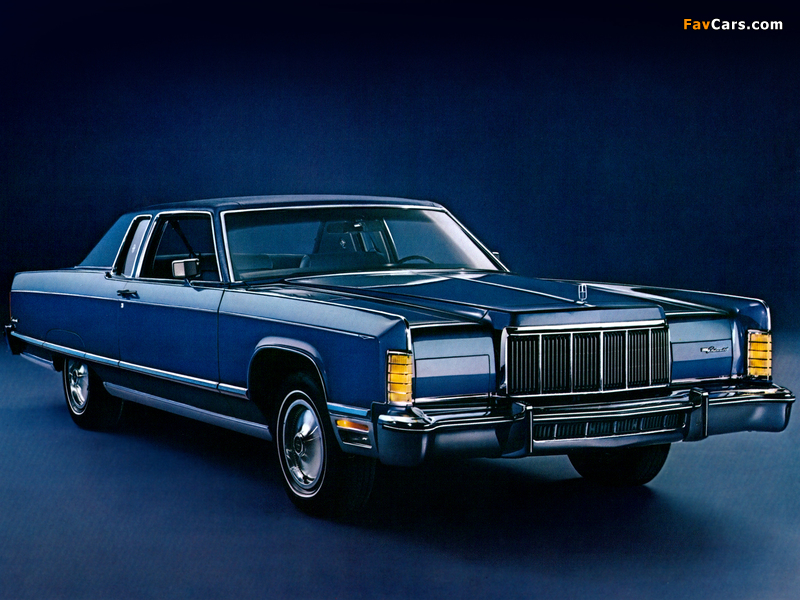 Lincoln Continental Town Coupe 1975 images (800 x 600)