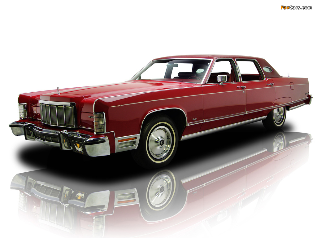 Lincoln Continental Town Car 1976 images (1024 x 768)