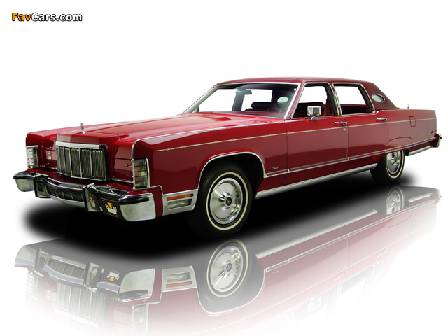 Lincoln Continental Town Car 1976 images (640 x 480)