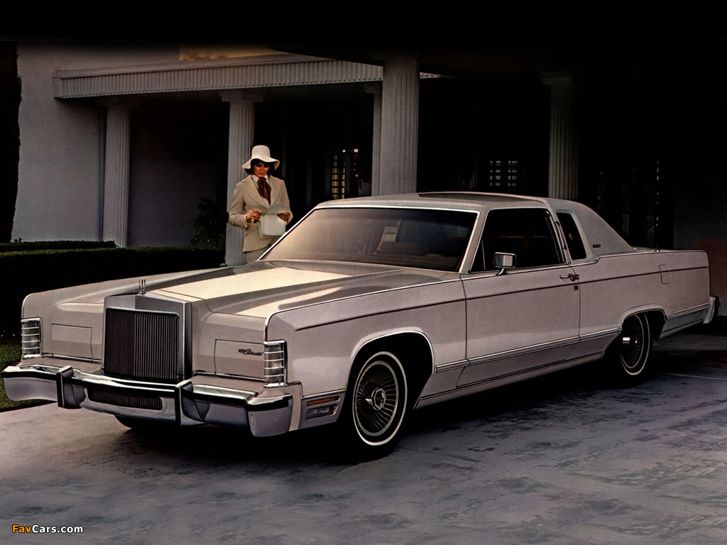 Lincoln Continental Town Coupe 1977 images (1024 x 768)