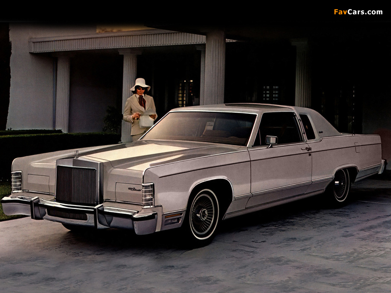 Lincoln Continental Town Coupe 1977 images (800 x 600)