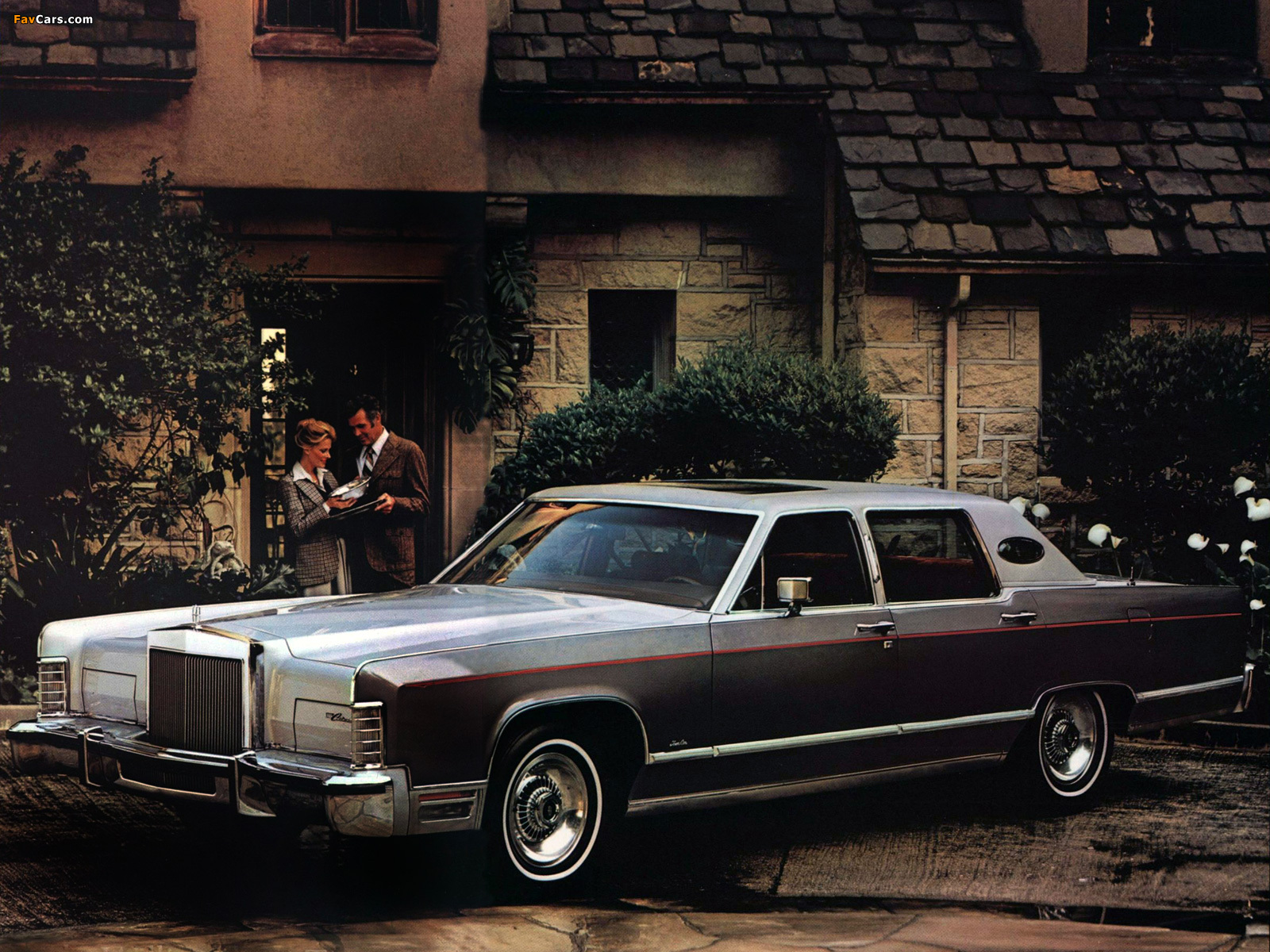 Lincoln Continental Town Car 1977 pictures (1600 x 1200)
