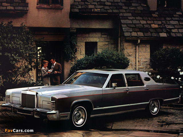 Lincoln Continental Town Car 1977 pictures (640 x 480)