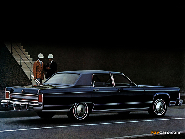 Lincoln Continental Town Car 1978 pictures (640 x 480)