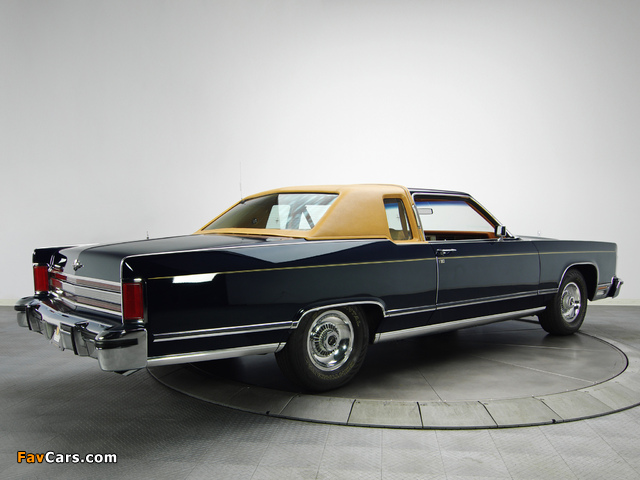 Lincoln Continental Coupe 1978 pictures (640 x 480)