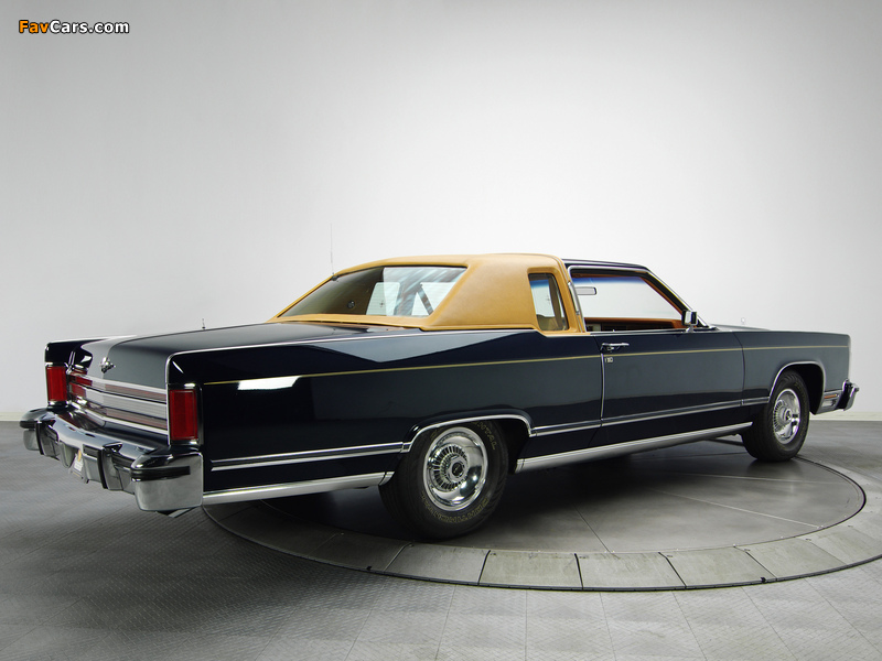 Lincoln Continental Coupe 1978 pictures (800 x 600)