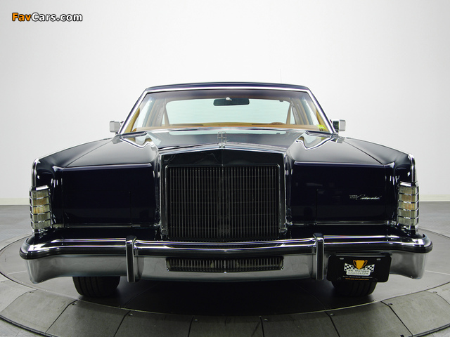 Lincoln Continental Coupe 1978 wallpapers (640 x 480)