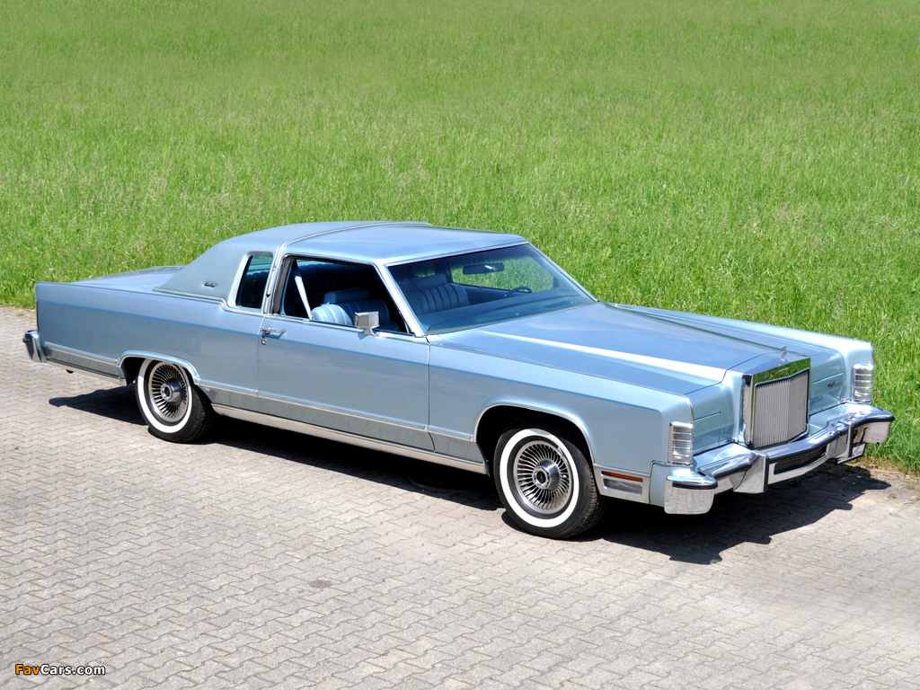 Lincoln Continental Town Coupe 1979 photos (1024 x 768)