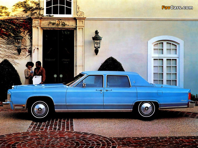 Lincoln Continental Sedan 1979 pictures (640 x 480)