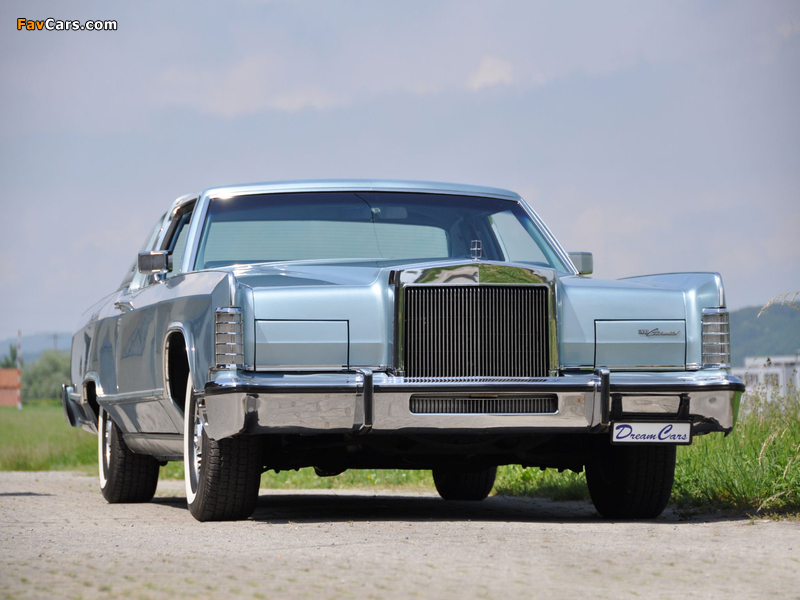 Lincoln Continental Town Coupe 1979 wallpapers (800 x 600)