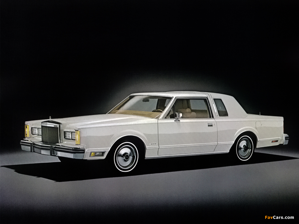 Lincoln Continental Town Coupe 1980–81 images (1024 x 768)