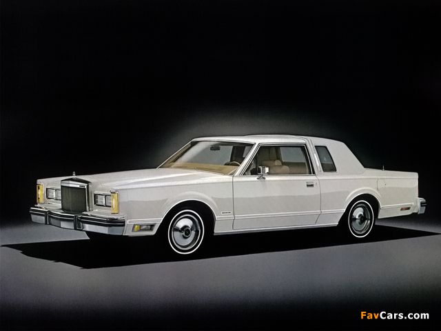 Lincoln Continental Town Coupe 1980–81 images (640 x 480)