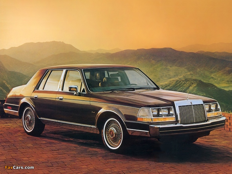 Lincoln Continental 1984–87 photos (800 x 600)