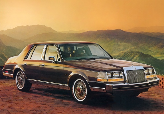 Lincoln Continental 1984–87 photos