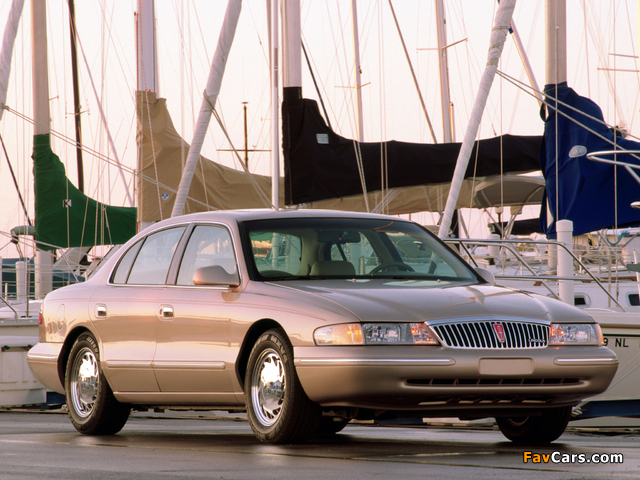 Lincoln Continental 1995–98 photos (640 x 480)