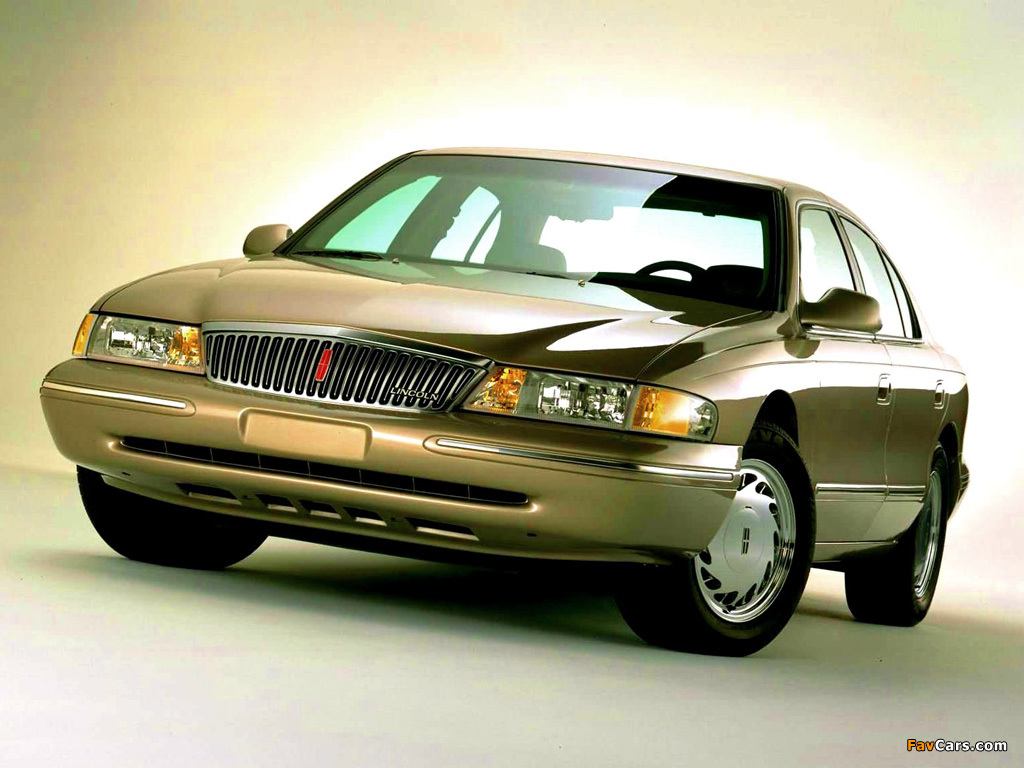 Lincoln Continental 1995–98 wallpapers (1024 x 768)