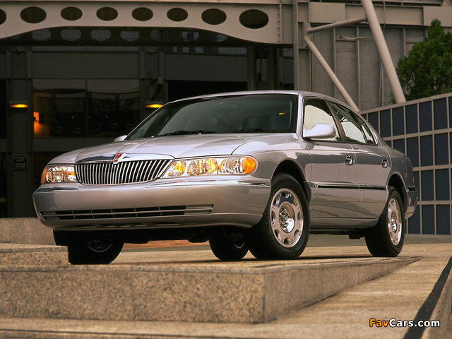 Lincoln Continental 1998–2002 photos (640 x 480)