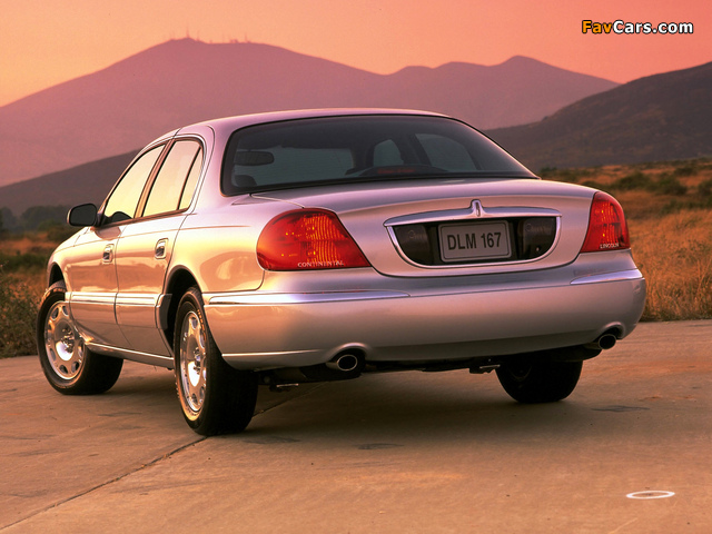 Lincoln Continental 1998–2002 photos (640 x 480)