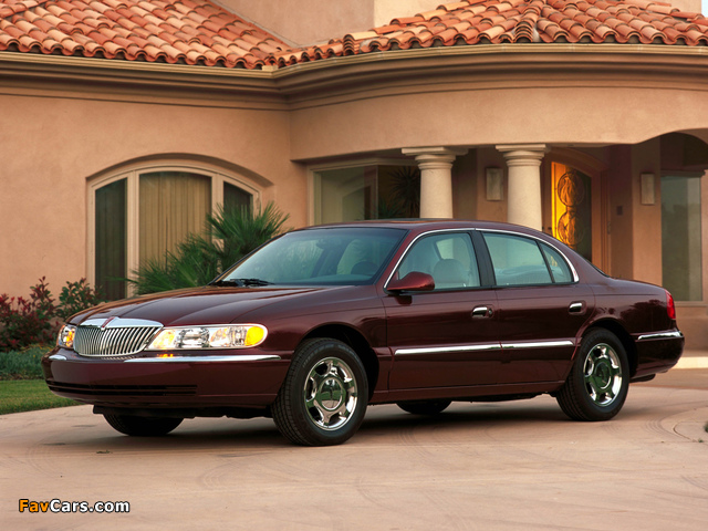 Lincoln Continental 1998–2002 wallpapers (640 x 480)