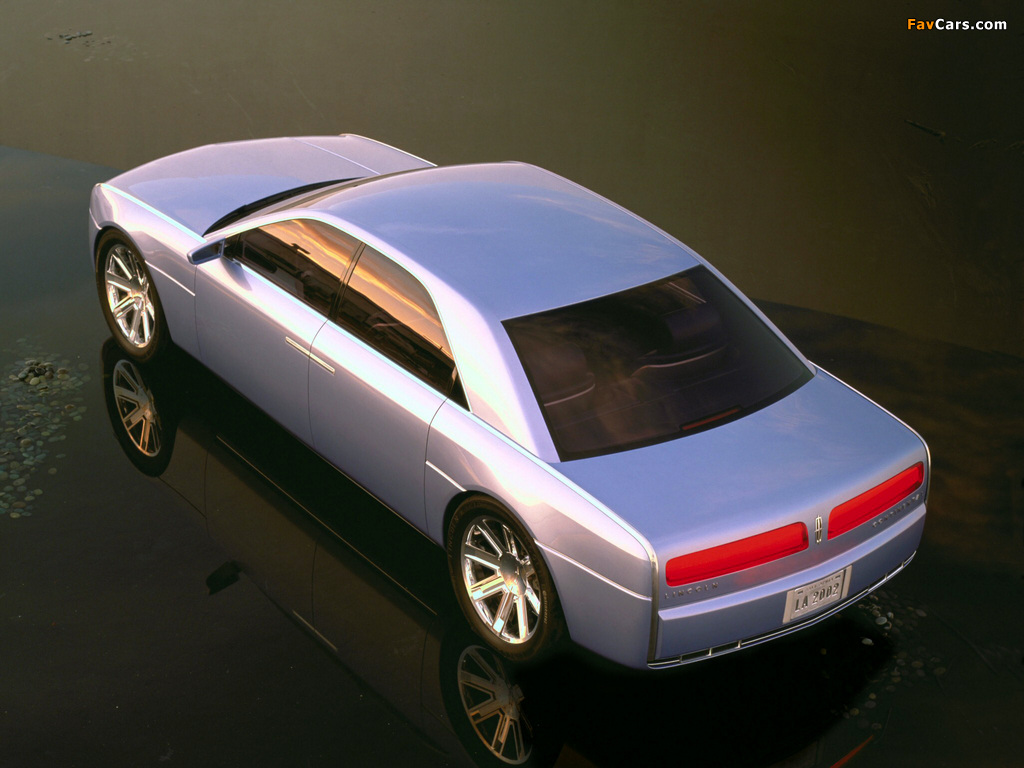 Lincoln Continental Concept 2002 images (1024 x 768)
