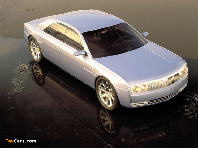 Lincoln Continental Concept 2002 pictures (640 x 480)