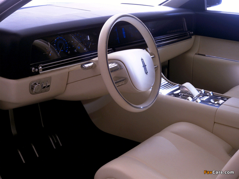 Lincoln Continental Concept 2002 wallpapers (800 x 600)