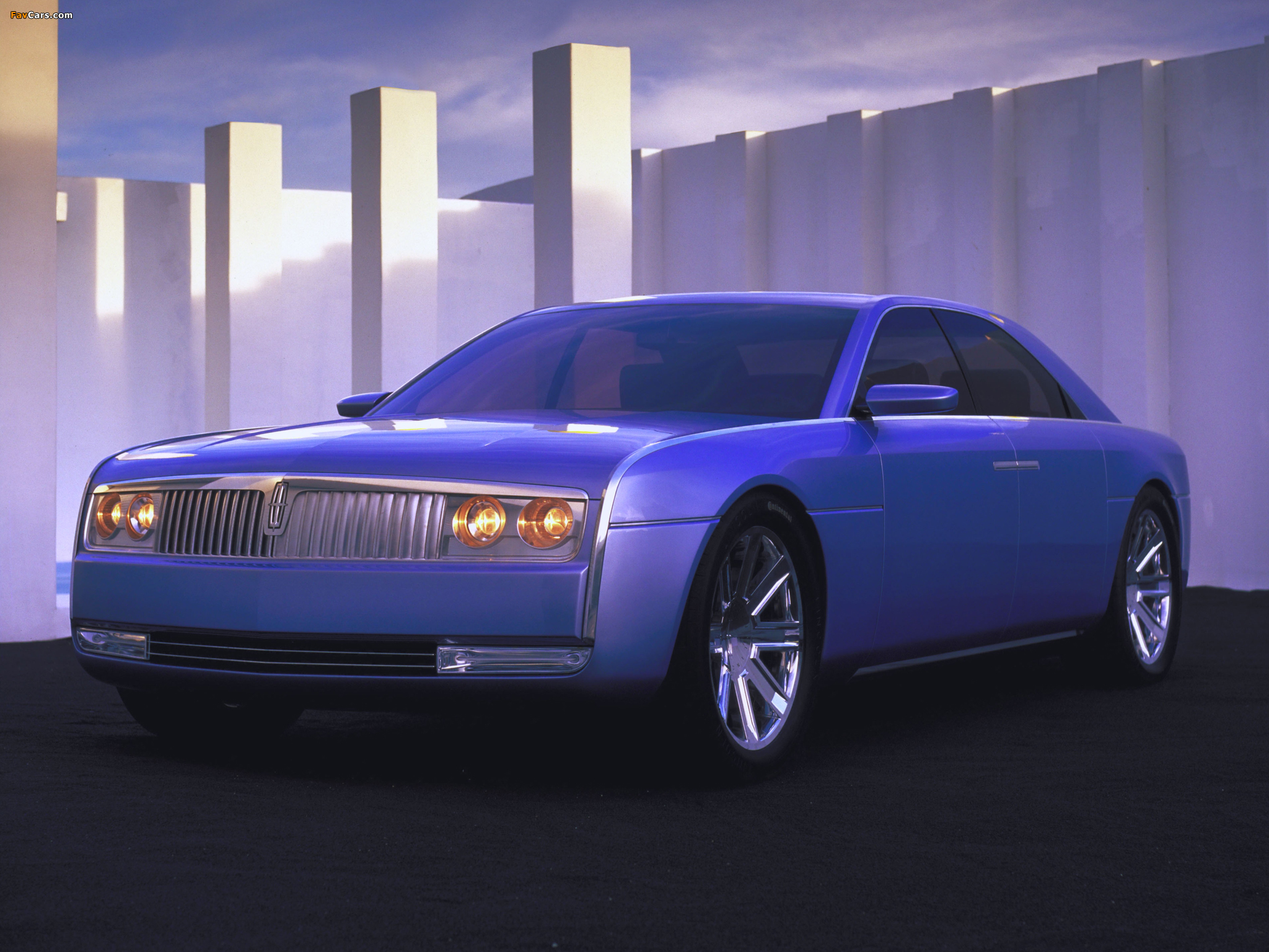 Lincoln Continental Concept 2002 wallpapers (2048 x 1536)