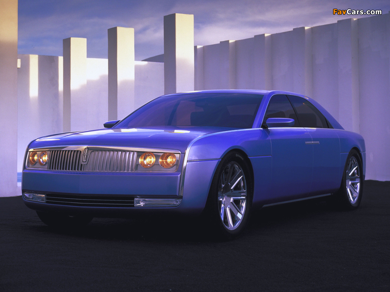 Lincoln Continental Concept 2002 wallpapers (800 x 600)