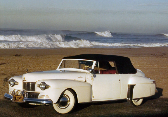 Photos of Lincoln Continental 2-door Cabriolet (56) 1942