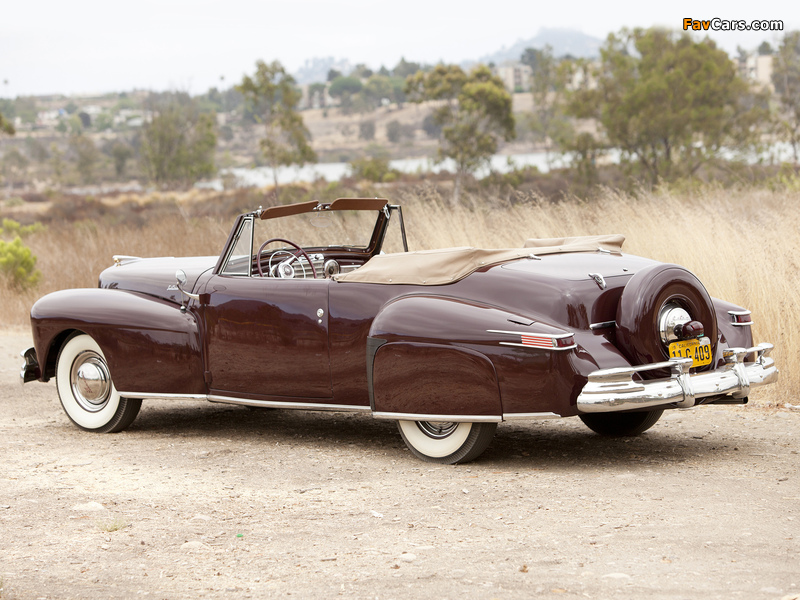 Photos of Lincoln Continental Cabriolet 1947–48 (800 x 600)