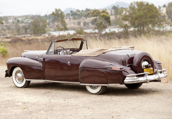 Photos of Lincoln Continental Cabriolet 1947–48