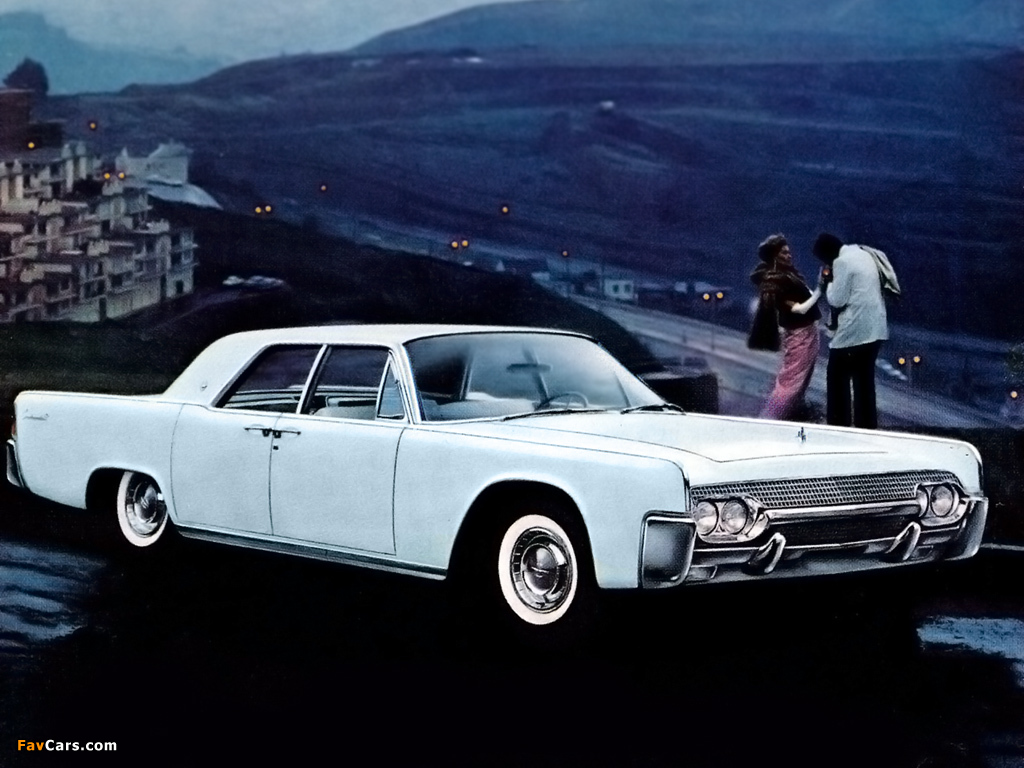 Photos of Lincoln Continental Sedan (53A) 1961 (1024 x 768)