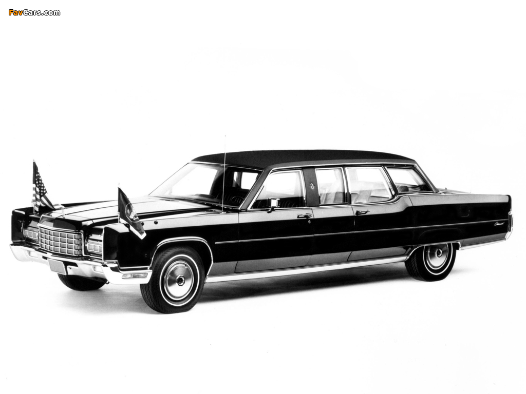 Photos of Lincoln Continental Presidential Limousine 1972 (1024 x 768)