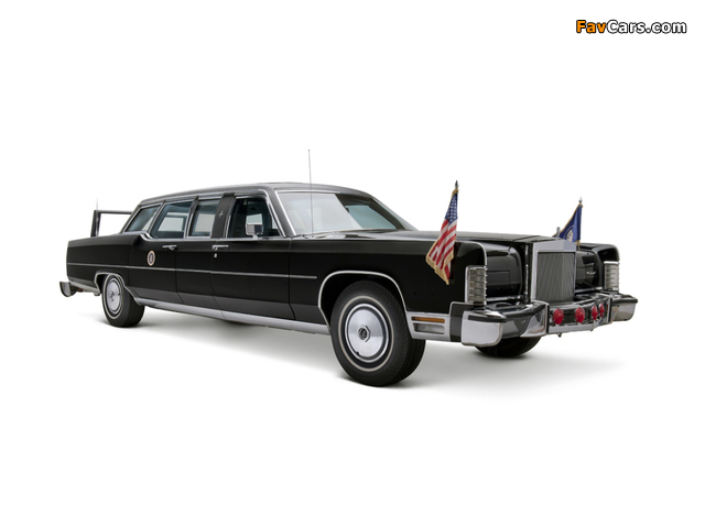 Photos of Lincoln Continental Presidential Limousine 1972 (640 x 480)