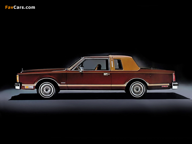 Photos of Lincoln Continental Town Coupe 1980–81 (640 x 480)