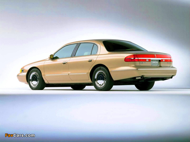 Photos of Lincoln Continental 1995–98 (640 x 480)