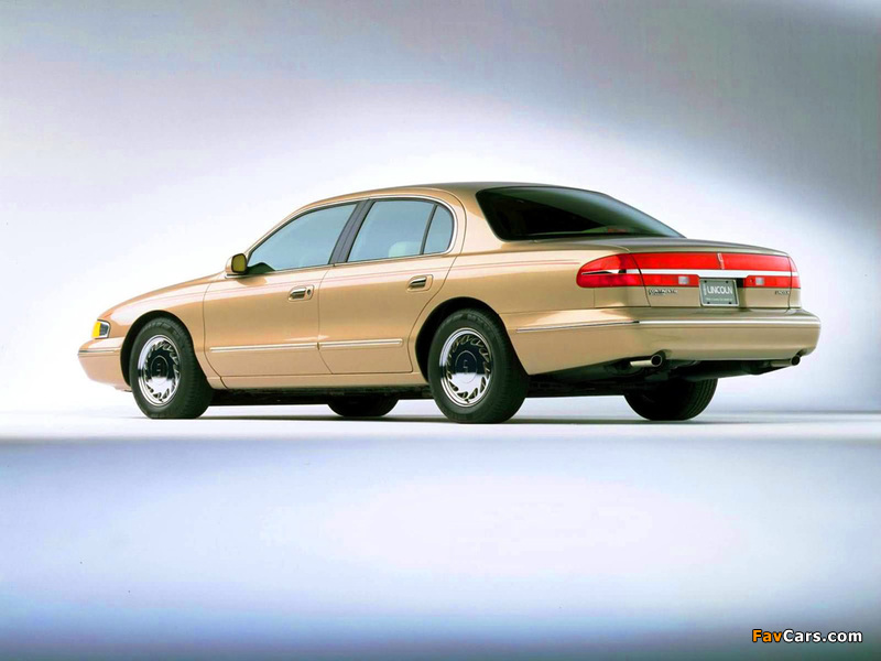 Photos of Lincoln Continental 1995–98 (800 x 600)
