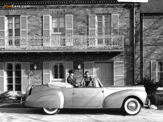 Pictures of Lincoln Zephyr Continental Cabriolet 1939–40 (640 x 480)