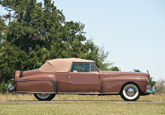 Pictures of Lincoln Continental 2-door Cabriolet (56) 1942