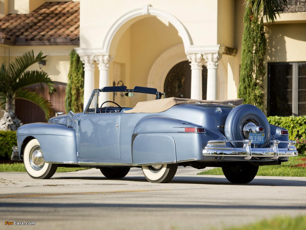 Pictures of Lincoln Continental Cabriolet 1946 (1024 x 768)