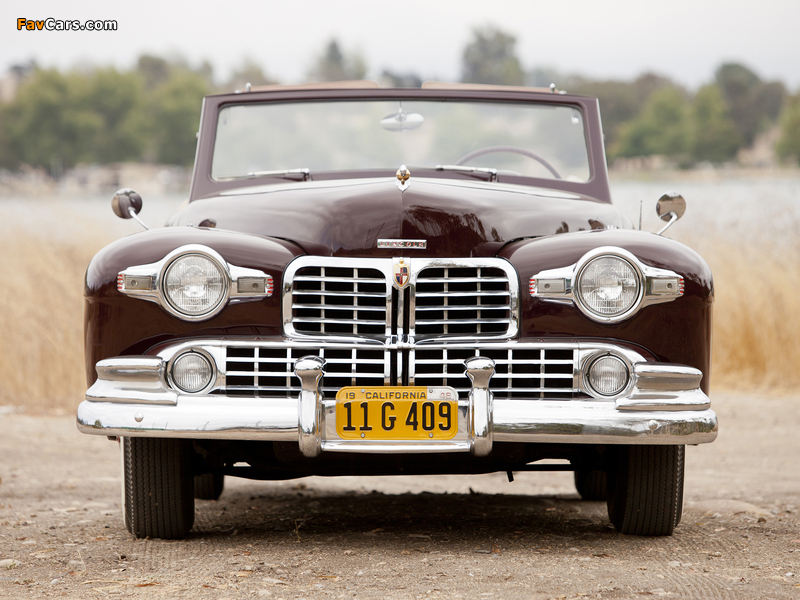 Pictures of Lincoln Continental Cabriolet 1947–48 (800 x 600)