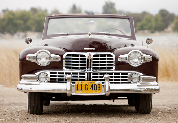 Pictures of Lincoln Continental Cabriolet 1947–48