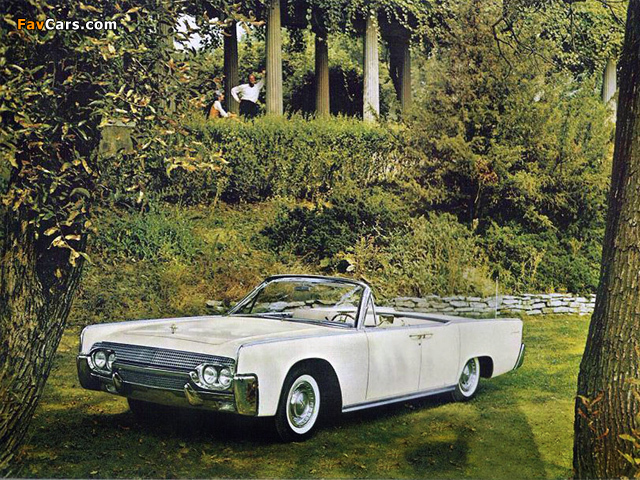 Pictures of Lincoln Continental Convertible 1961 (640 x 480)