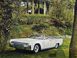 Pictures of Lincoln Continental Convertible 1961