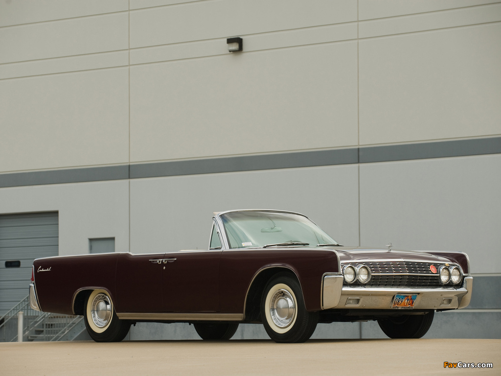 Pictures of Lincoln Continental Convertible 1962 (1024 x 768)