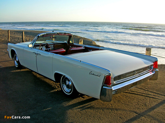 Pictures of Lincoln Continental Convertible 1962 (640 x 480)